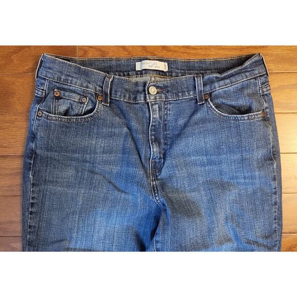 Vintage LEVI STRAUSS 505 Women Size 14 W32 Classic Straight Jeans Mid Rise - Picture 3 of 16